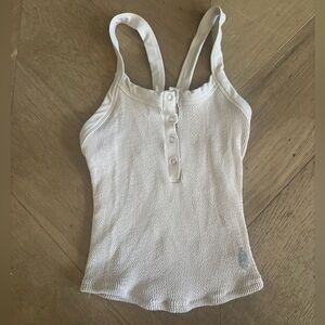 FP Movement Women's All Clear Scrunched Henley Tank
